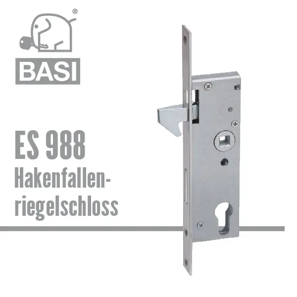 basi ES988 Hakenfallenriegelschloss
