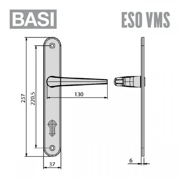 BASI ES0 VMS-S Schutzbeschlag – Bild 3