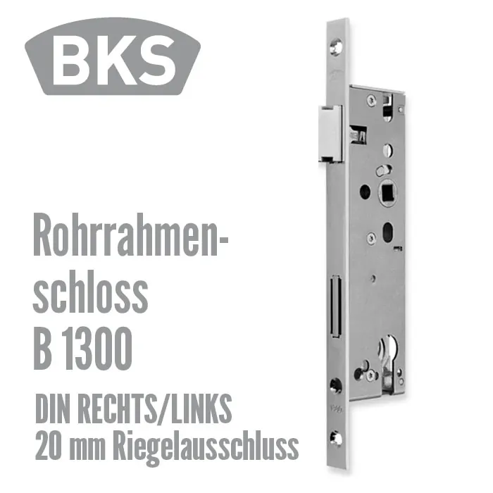 Einsteck-Rohrrahmenschloss