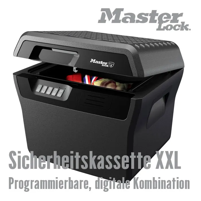 Sicherheitskassette XXL mit Code