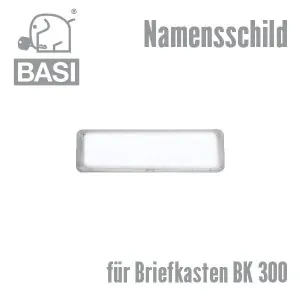 Namensschild BK 300