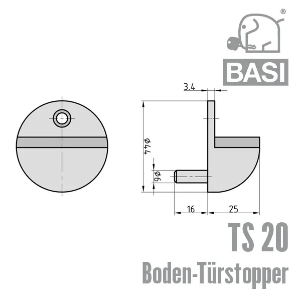 TS 20 Boden-Türstopper – Bild 2