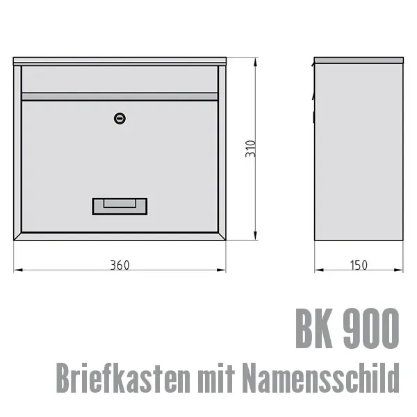 BK 900 Briefkasten – Bild 2