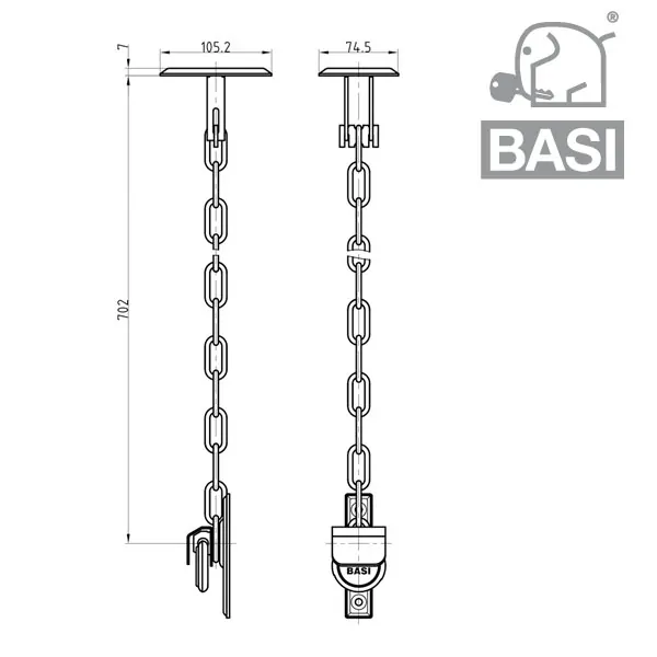 BASI Gitterrostsicherung GS 100 – Bild 2