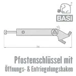 Pfostenschlüssel – Bild 2