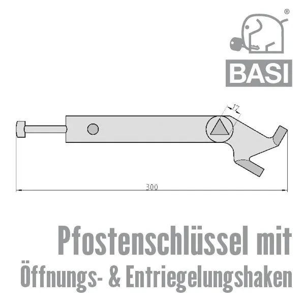 Pfostenschlüssel – Bild 2
