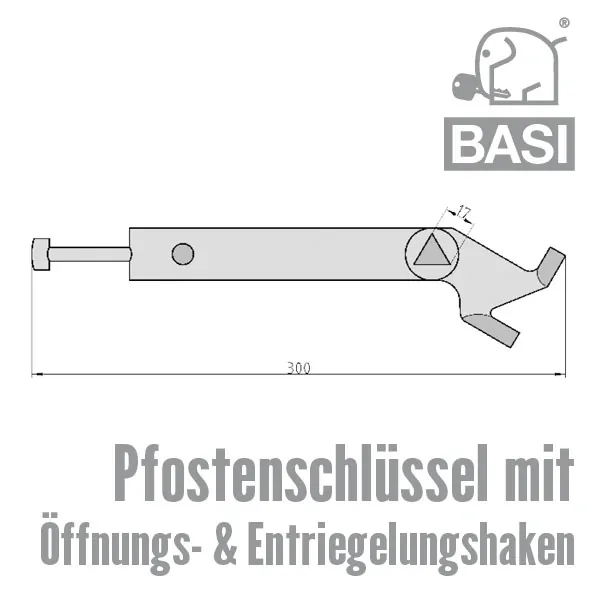 Pfostenschlüssel – Bild 2