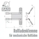 Rollladenklemme RK 100 – Bild 2