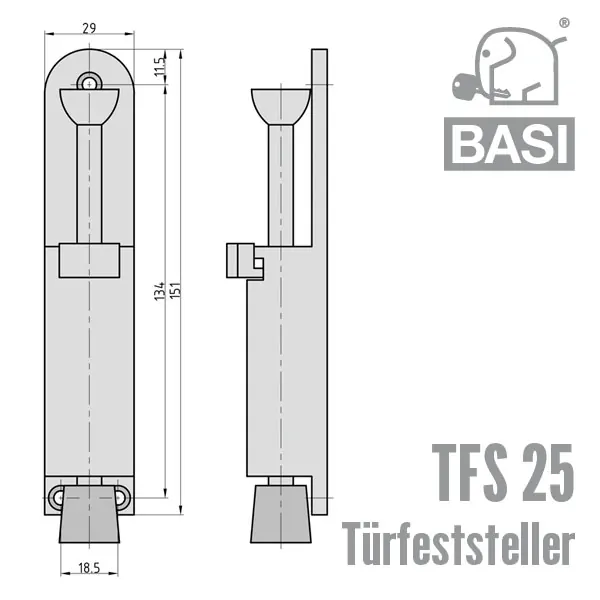 Türfeststeller TFS 25 – Bild 2