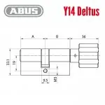 ABUS Y14 Deltus Knaufzylinder – Bild 3