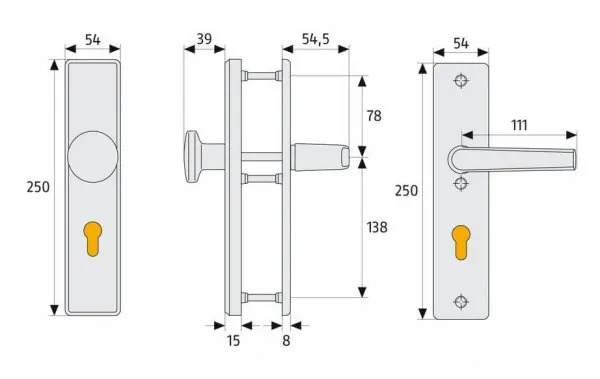 Schutzbeschlag 314/414 – Bild 3