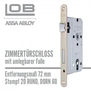 Zimmertürschloss Z76B