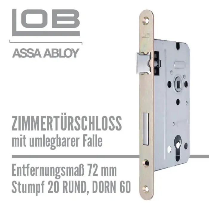 Zimmertürschloss Z76B