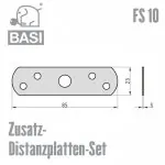 Distanzplatten FS10 – Bild 2