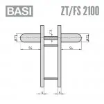Feuerschutzbeschlag ZT/FS 2100 eckig – Bild 5