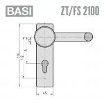 Feuerschutzbeschlag ZT/FS 2100 eckig – Bild 6