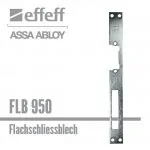 Flachschliessblech FLB 950 für Elektro-Türöffner effeff ASSA ABLOY