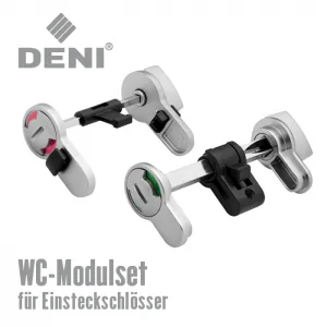 WC Modulset für Einsteckschlösser