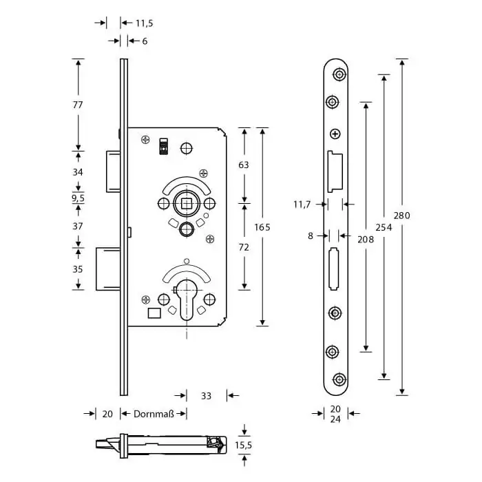 SSF Doppelstulp 280 mm – Bild 4