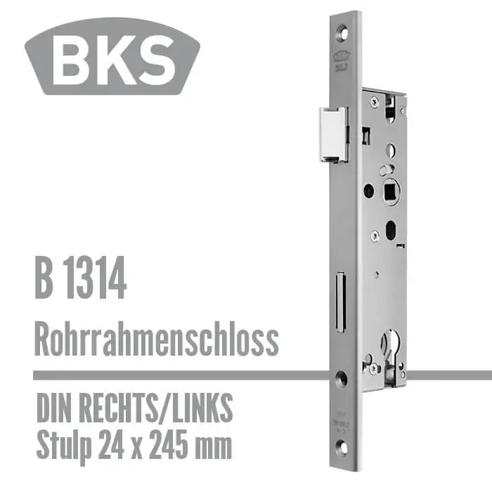 BKS B 1314 Rohrrahmenschloss