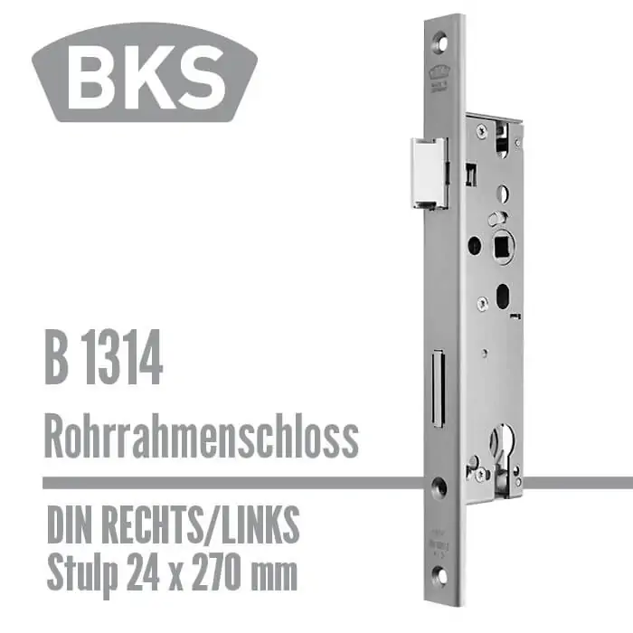 BKS Rohrrahmenschloss B 1314