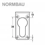 Unterlegplatte 2 oder 6 mm – Bild 2
