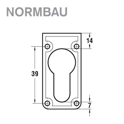 Unterlegplatte 2 oder 6 mm – Bild 2
