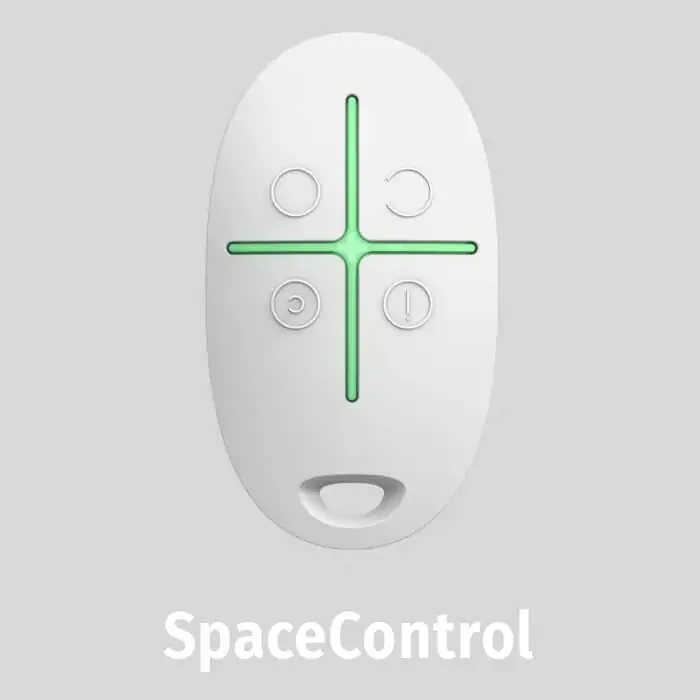 Ajax_SpaceControl_weiss Ajax Schlüsselanhänger – Bild 1