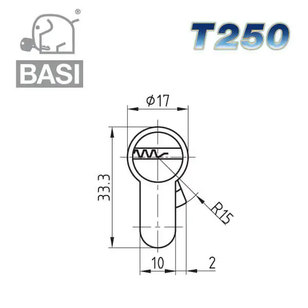 BASI S30 Schließzylinder – Bild 3
