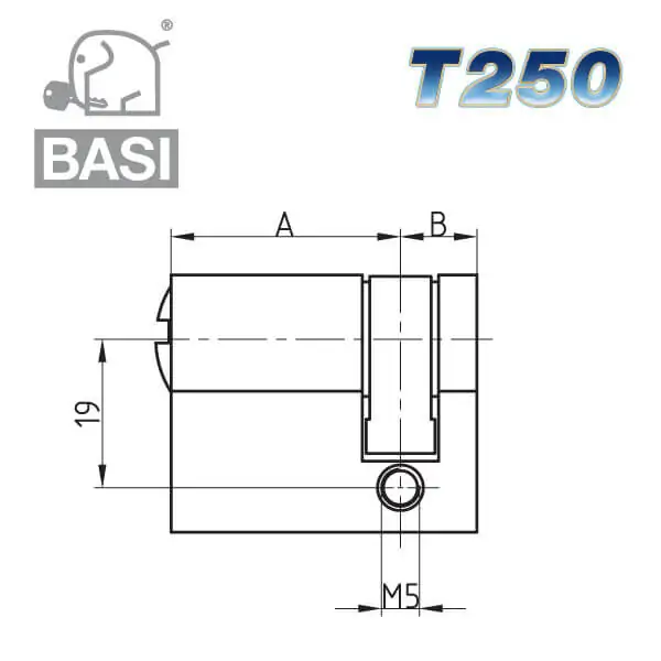 BASI S30 Halbzylinder – Bild 3