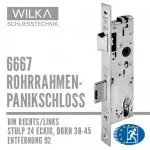 Rohrrahmen-Panikschloss 6667