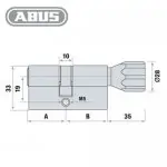 ABUS A93KNP Knaufzylinder – Bild 2