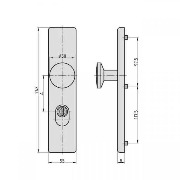 Schutzbeschlag SB7500 – Bild 3