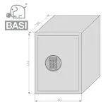 BASI Möbeltresor EMT 380 – Bild 2