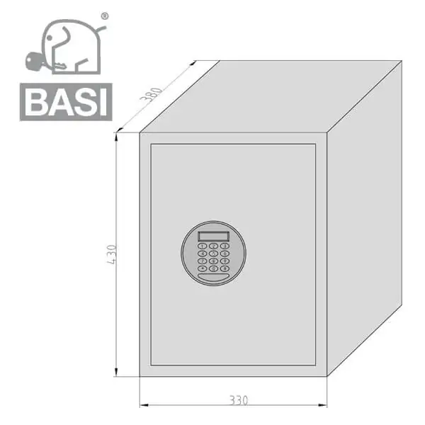 BASI Möbeltresor EMT 380 – Bild 2