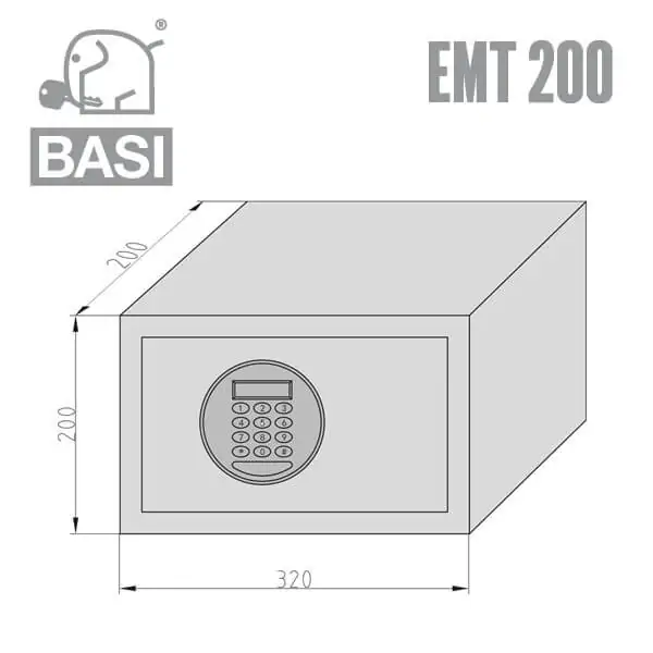 BASI Möbeltresor EMT 200 – Bild 2