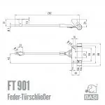 Feder-Türschließer FT901 – Bild 2