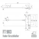Feder-Türschließer FT 903 – Bild 2