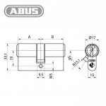 ABUS Zolit.1000 Schließzylinder – Bild 2