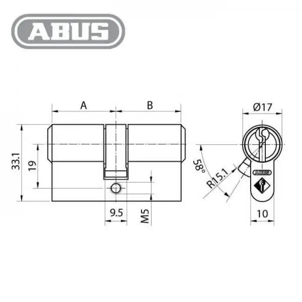 ABUS Zolit.1000 Schließzylinder – Bild 2
