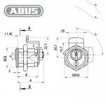 ABUS Bravus.2000 Hebelzylinder – Bild 2