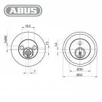ABUS Bravus.2000 Außenzylinder – Bild 3