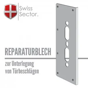 Reparaturblech für Innenseite