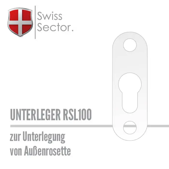 Unterleger für Außenrosette RSL100