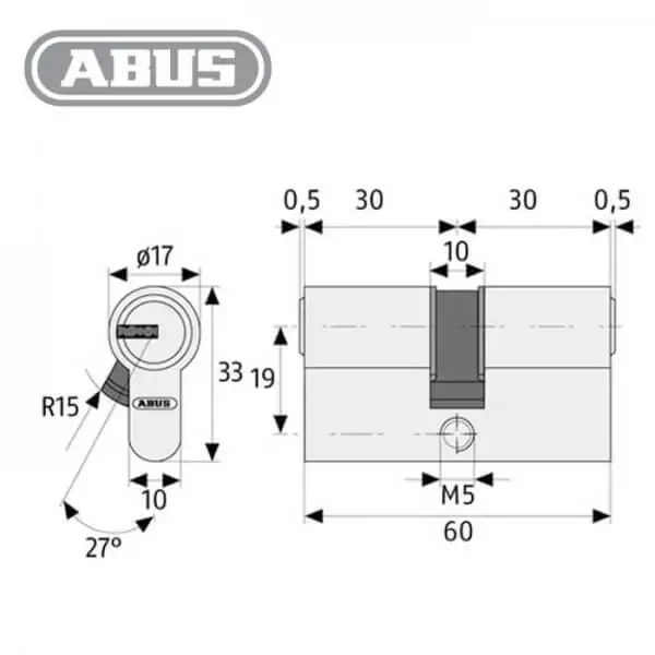 Schließzylinder ABUS D6X – Bild 2