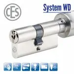 CES WD Knaufzylinder mit Sicherungskarte