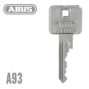 ABUS A93 Ersatzschlüssel nach Schlüsselcode