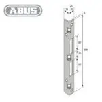 ABUS Sicherheitsschließblech SSB400 – Bild 2