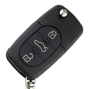 Autoschlüssel 3 Tasten für Audi HU66