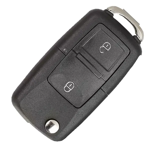 Autoschlüssel mit 2 Tasten für Volkswagen 434 Mhz 1J0959753CT / AG  – Bild 1